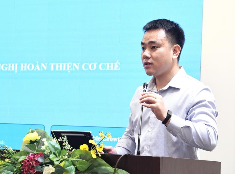  Đại diện Công ty luật THB Law phát biểu tham luận.