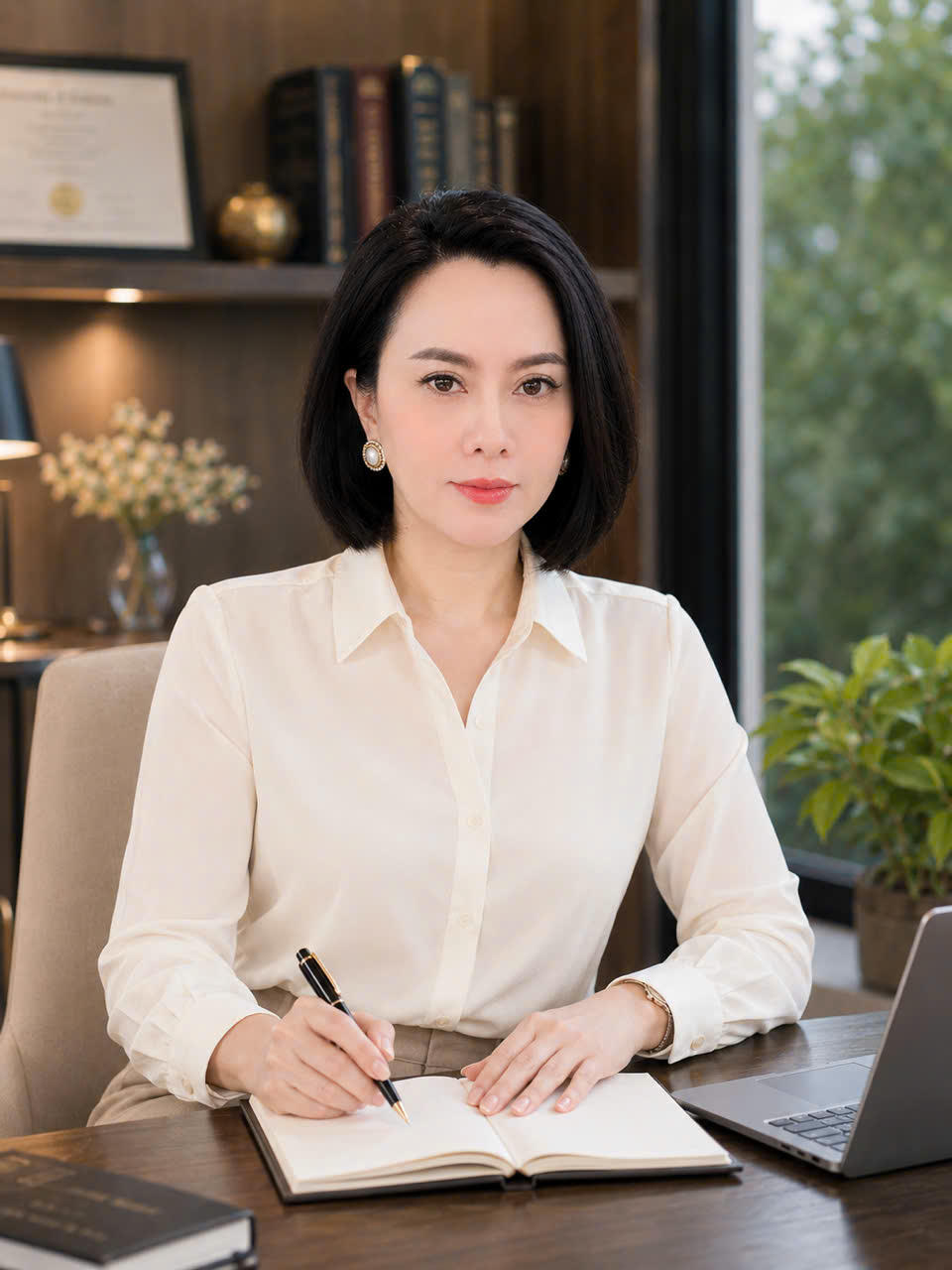 Bà Nguyễn Thị Thuỳ Dung, Viện trưởng Viện Nghiên cứu, Đào tạo và Ứng dụng Tâm lý IPRTA