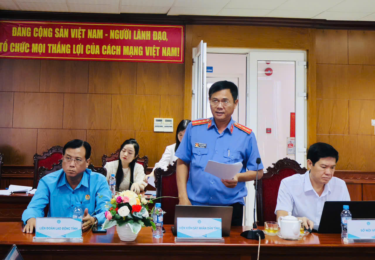 "Viện Kiểm sát có thể trực tiếp khởi kiện mà không cần chờ người lao động tự đi kiện" - ông Đào Thanh Bình nhấn mạnh.