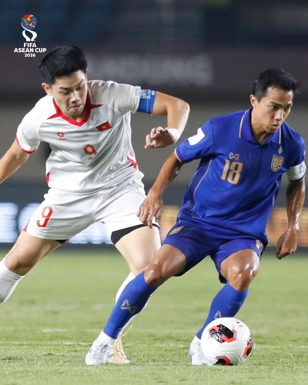 Cuộc "đụng độ" lần này, Thái Lan đã có chiến thắng quan trọng (Ảnh AFC)