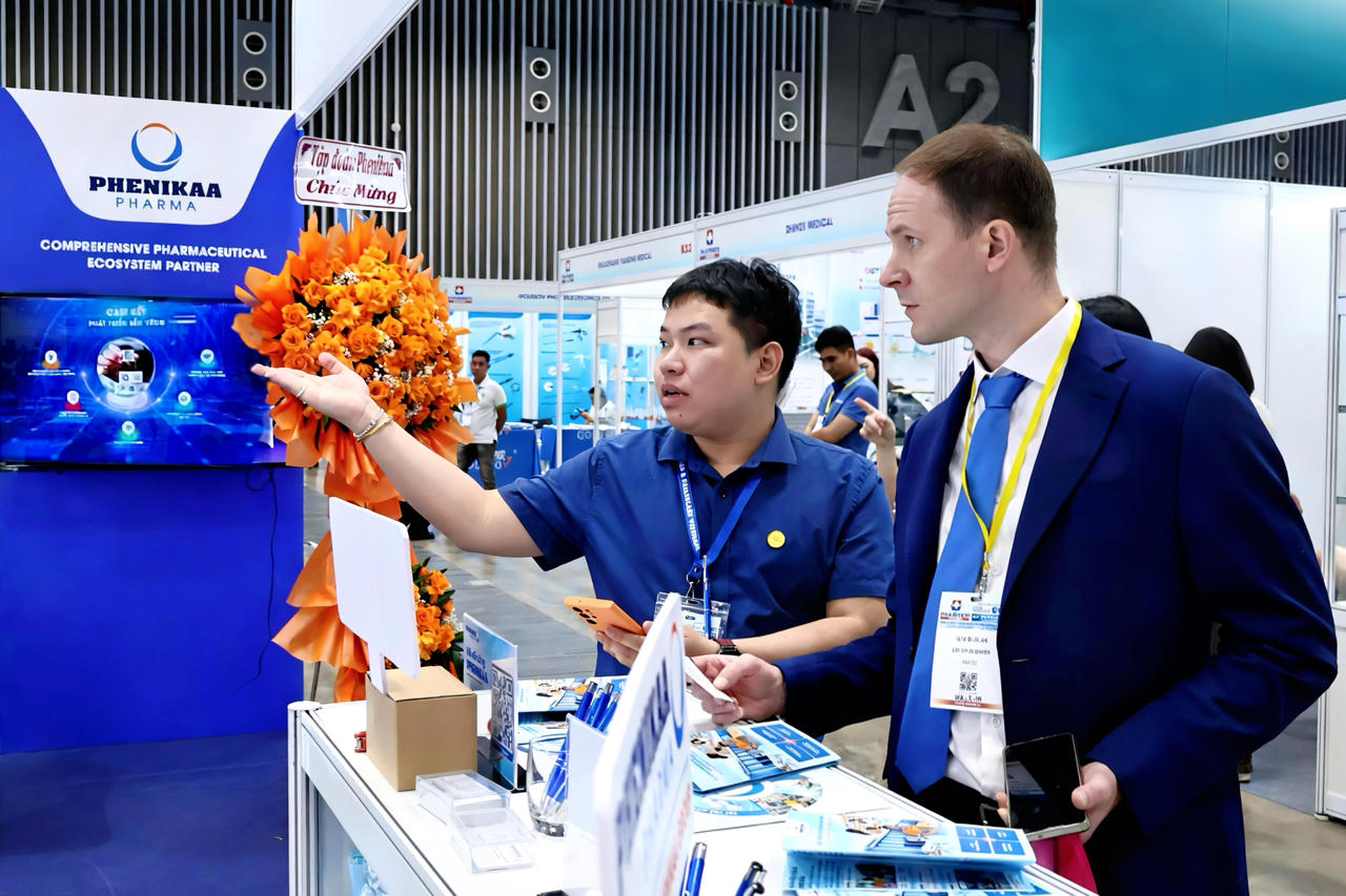Phenikaa Pharma ra mắt hệ sinh thái dược phẩm công nghệ cao tại Pharmedi Việt Nam 2026