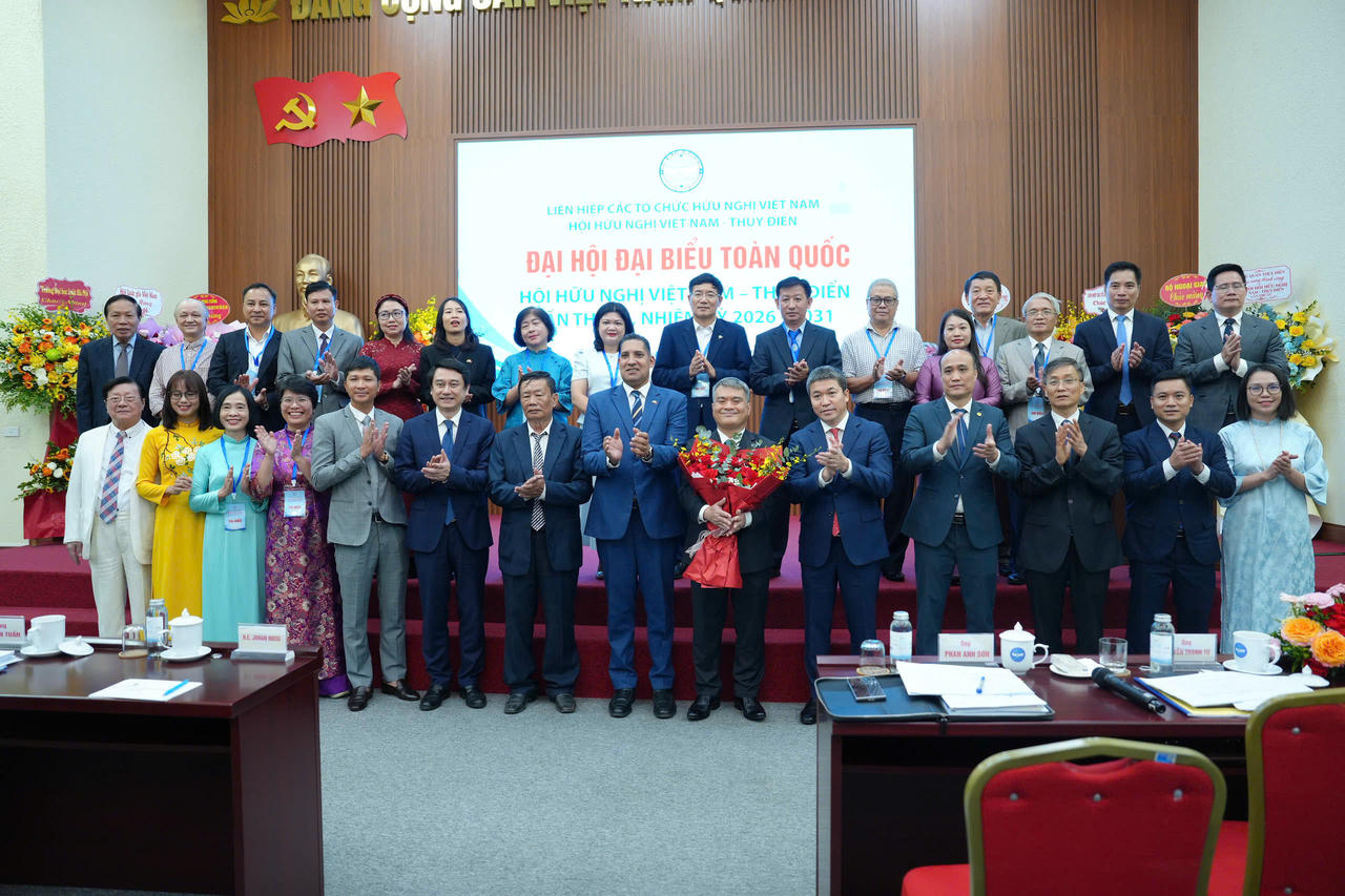 Ngày 30/9, Hội Hữu nghị Việt Nam - Thụy Điển tổ chức thành công Đại hội đại biểu toàn quốc lần thứ VI, nhiệm kỳ 2026 - 2031. 