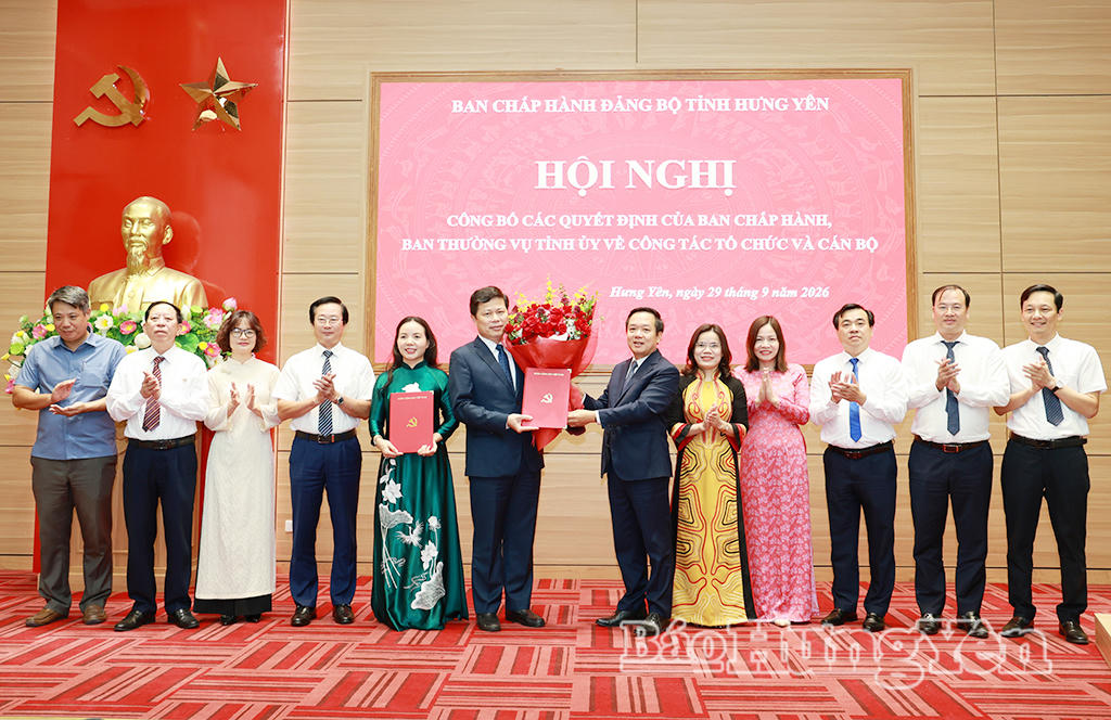 Hưng Yên kiện toàn tổ chức Đảng, phân định rõ trách nhiệm trong mô hình mới