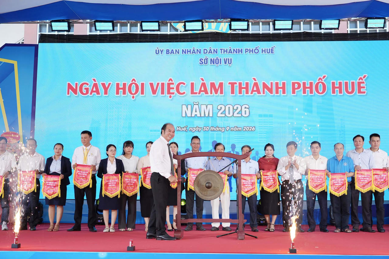 Hơn 12.000 cơ hội việc làm, học nghề tại Ngày hội việc làm ở Huế