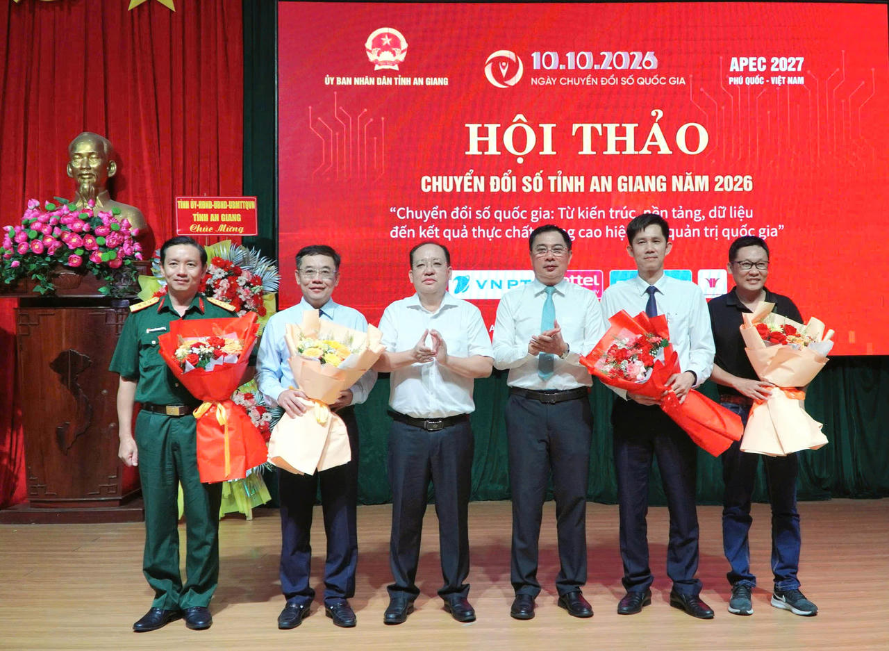 An Giang thúc đẩy chuyển đổi số, tạo giá trị thực chất cho người dân và doanh nghiệp 