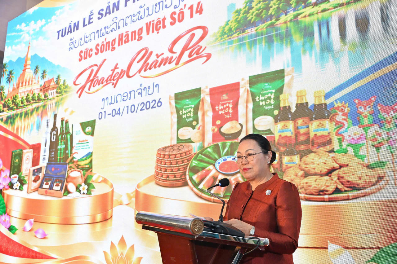 Khai mạc Tuần lễ sản phẩm Việt - Lào