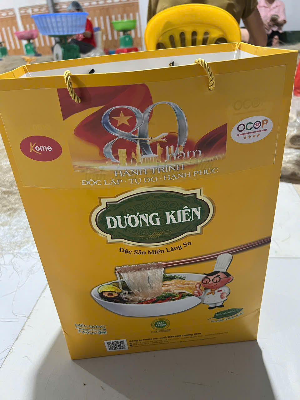 Miến dong Dương Kiên chinh phục OCOP 5 sao quốc gia và khát vọng vươn ra biển lớn