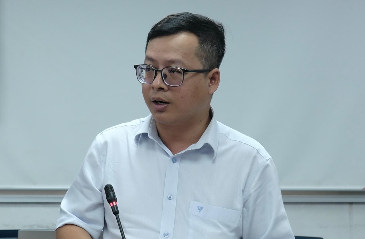 Ông Trần Thanh Thảo, Phó Chánh Văn phòng, LĐLĐ TP HCM. Ảnh: Thu Uyên