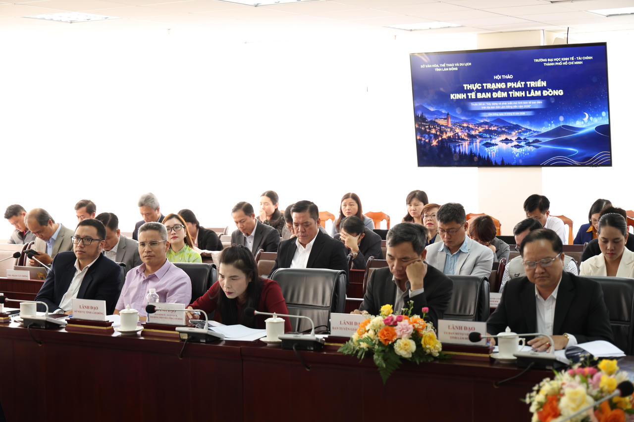 Các đại biểu tham dự hội thảo. Ảnh Sở VHTTDL tỉnh Lâm Đồng.