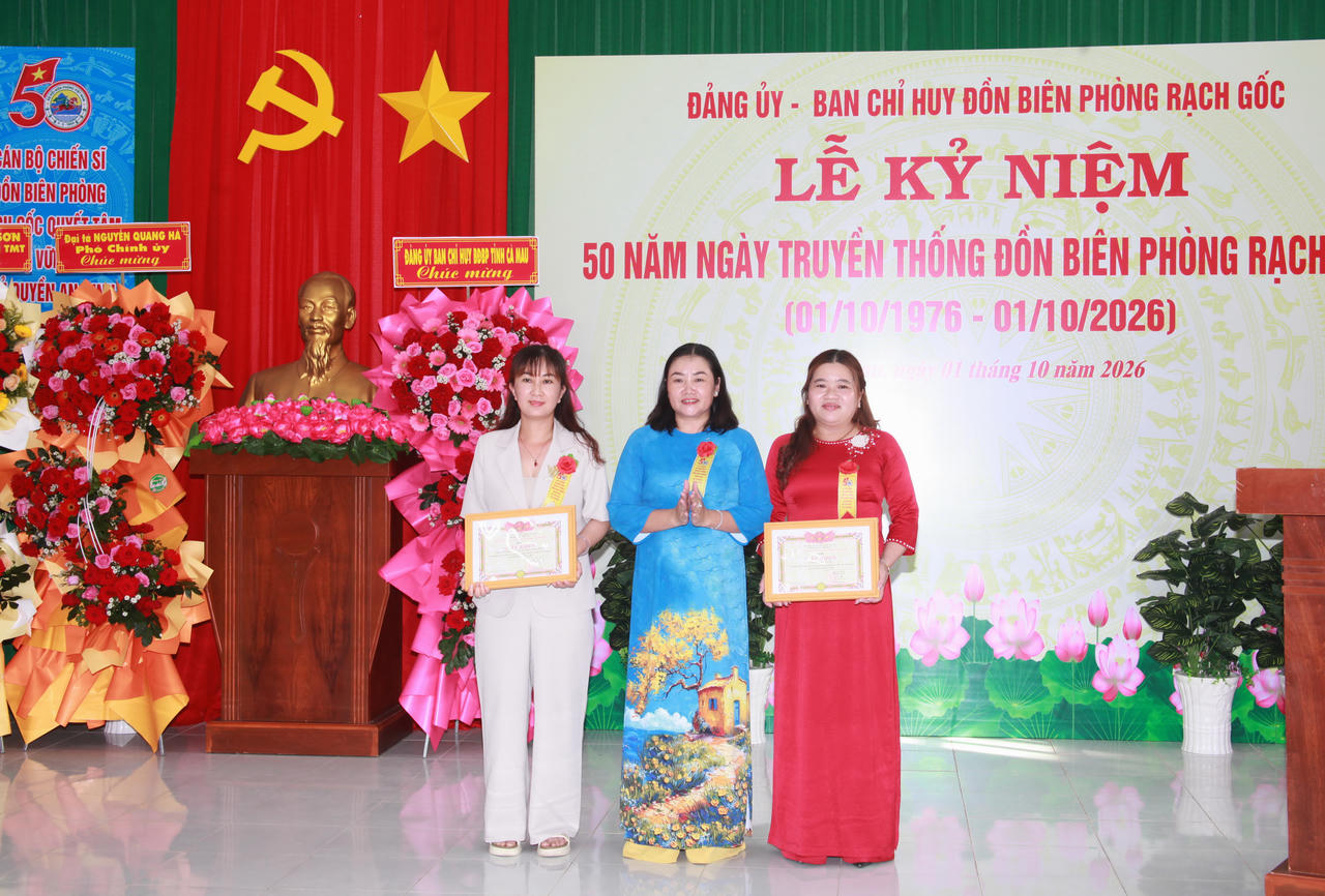 Đồn Biên phòng Rạch Gốc phát huy truyền thống, vững bước chặng đường mới