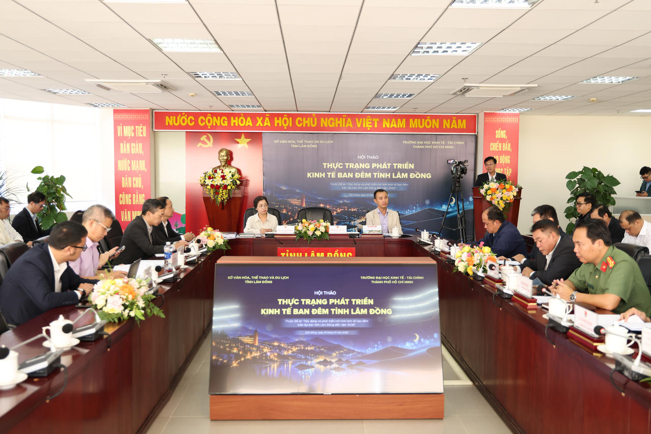 Quang cảnh hội thảo. Ảnh Sở VHTTDL tỉnh Lâm Đồng.