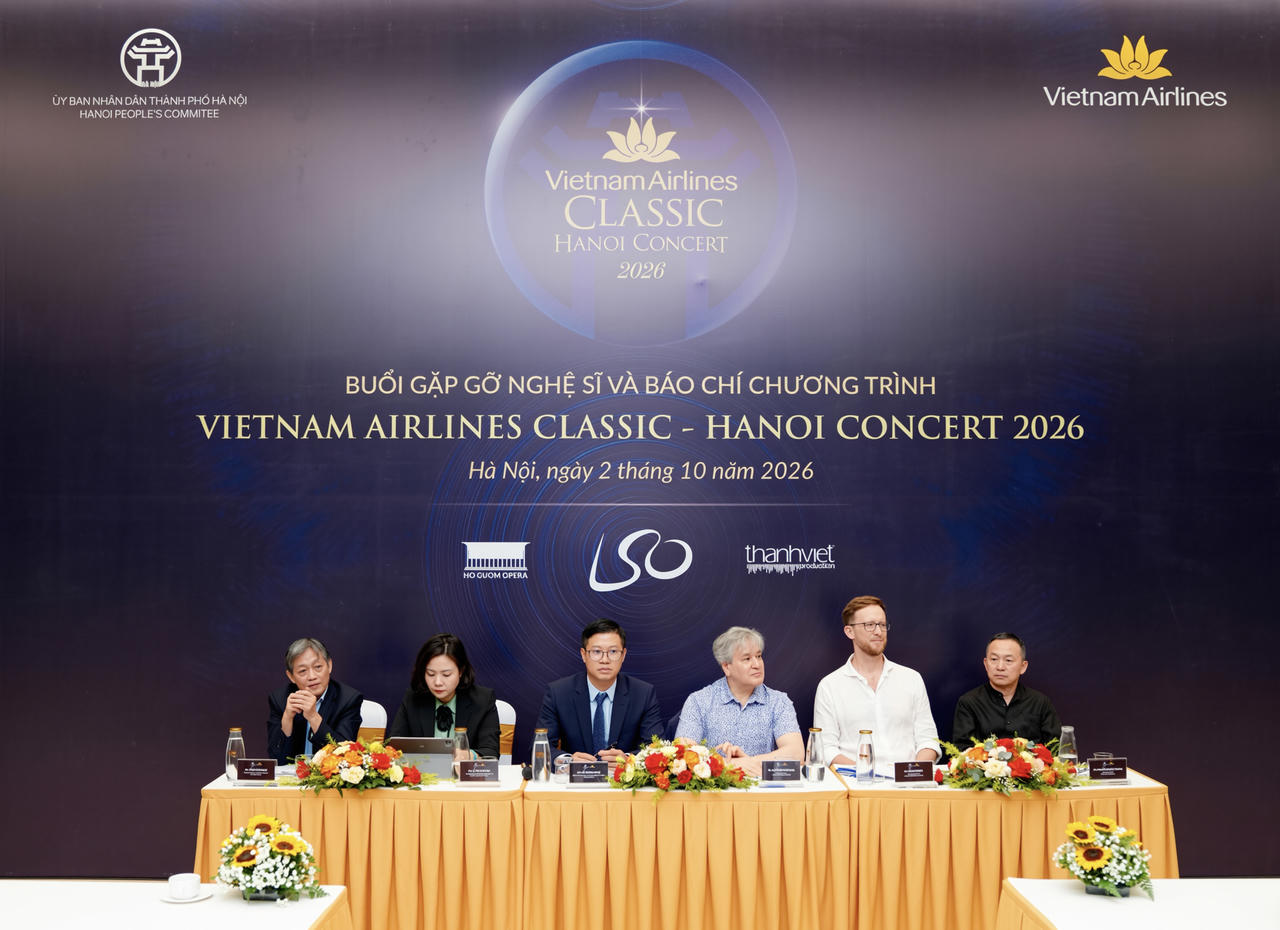 Vietnam Airlines Classic - Hanoi Concert 2026 trở lại 
với Dàn nhạc Giao hưởng London và những nghệ sĩ hàng đầu thế giới
