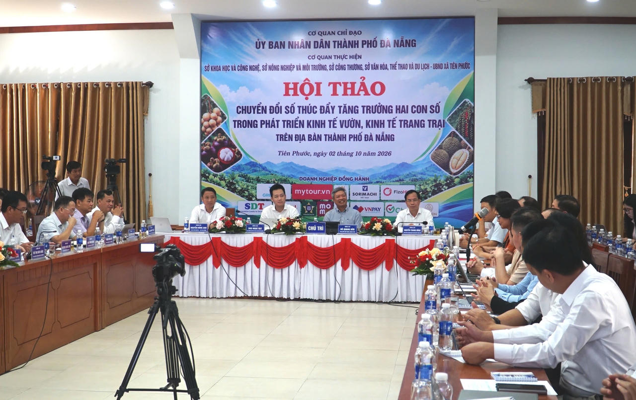 Chính quyền Đà Nẵng cam kết thúc đẩy phát triển kinh tế nhà vườn, trang trại 