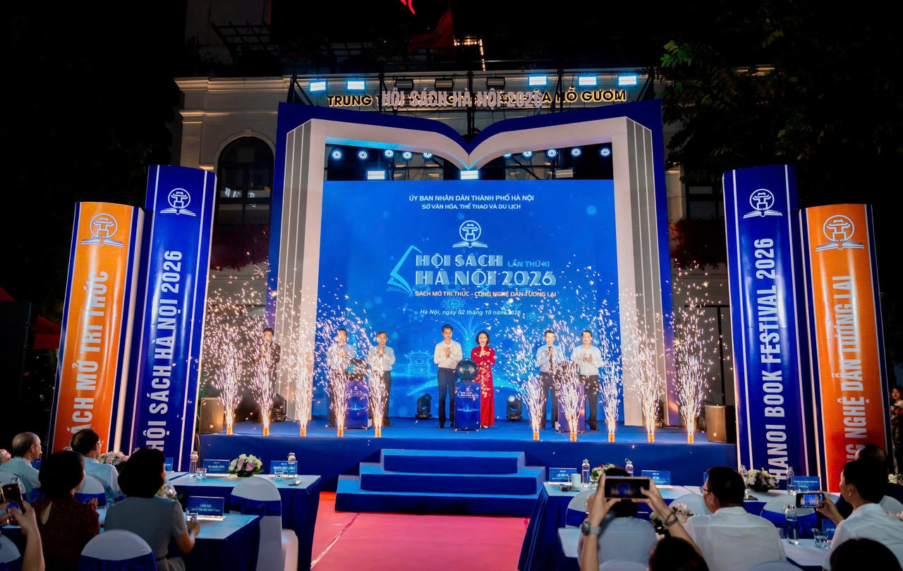 Khai mạc Hội Sách Hà Nội lần thứ XI – năm 2026
