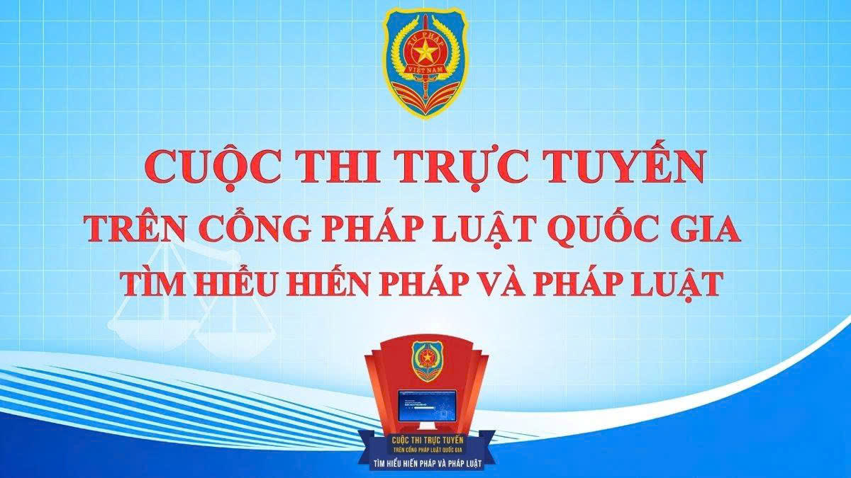 Kết thúc Cuộc thi trực tuyến trên Cổng Pháp luật quốc gia Tìm hiểu Hiến pháp và pháp luật: Gần 2,6 triệu lượt người tham gia