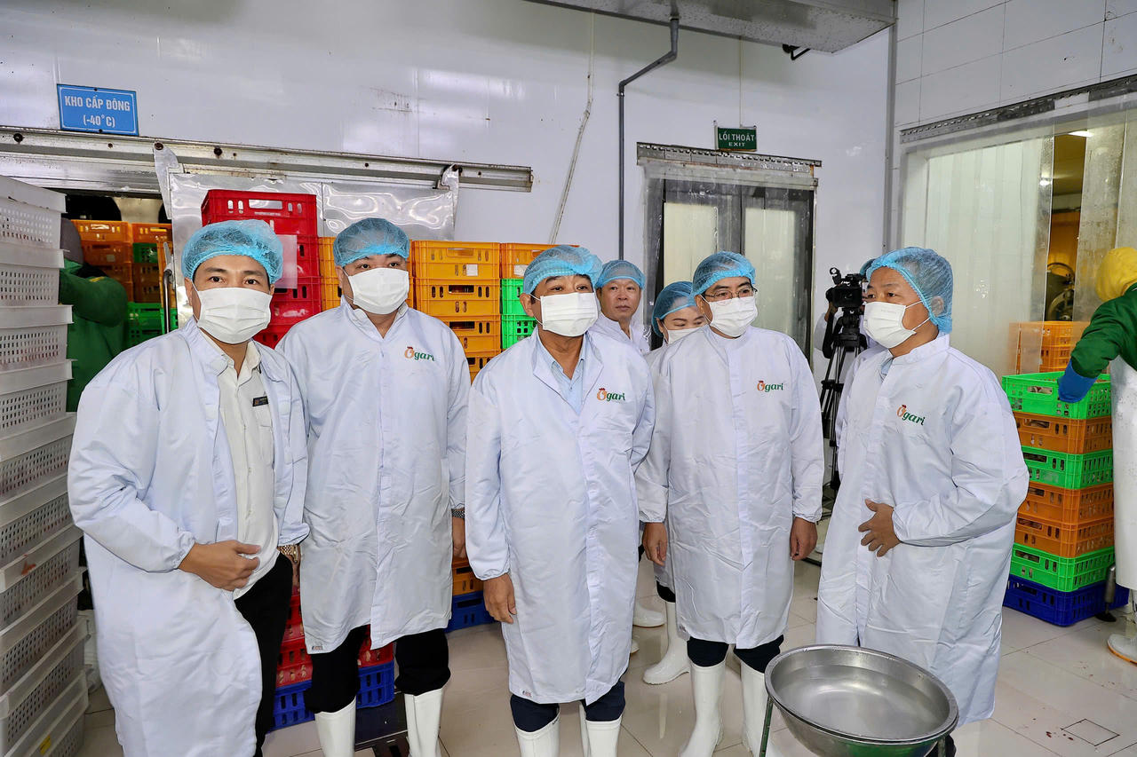 Đoàn giám sát chuyên đề của Đoàn đại biểu Quốc hội thành phố khảo sát thực tế tại cơ sở (ảnh: V. Cường)