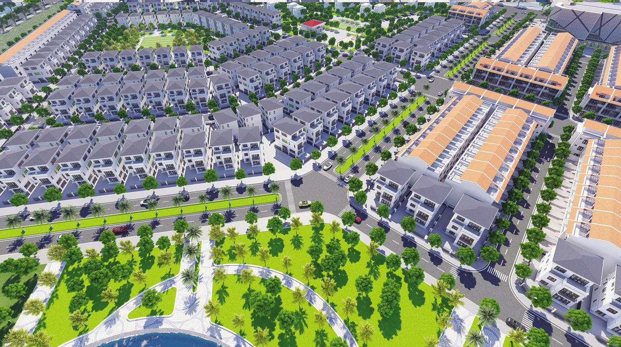 Không gian xanh được đầu tư đồng bộ, kiến tạo môi trường sống trong lành cho cư dân