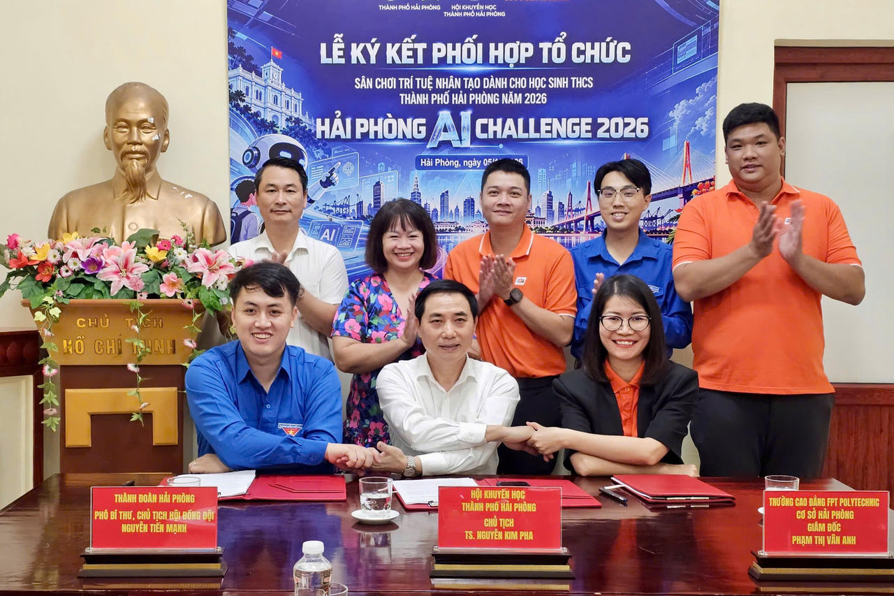 Hải Phòng phát động sân chơi AI cho học sinh THCS