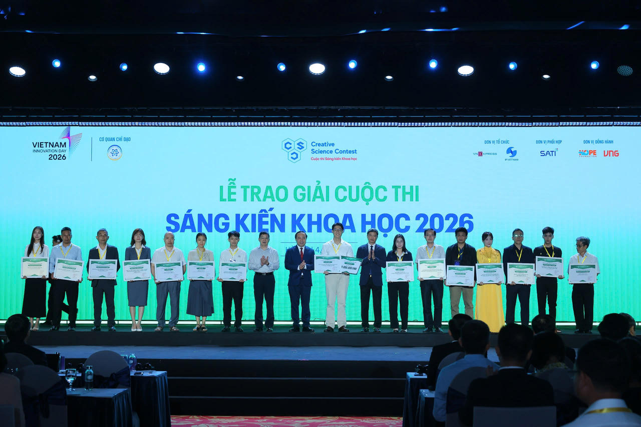 Cuộc thi Sáng kiến khoa học 2026 phản ánh sức sáng tạo ngày càng gắn với những bài toán thực tiến của đời sống và nhu cầu của cộng đồng. (Nguồn: MST)