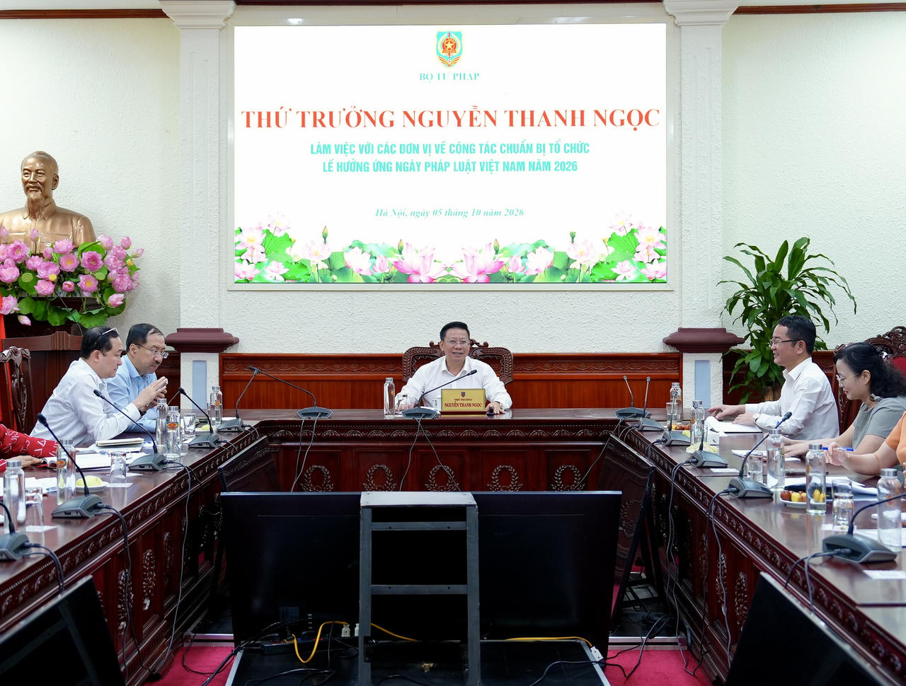 Tổ chức Ngày Pháp luật Việt Nam bảo đảm thiết thực, hiệu quả, tiết kiệm