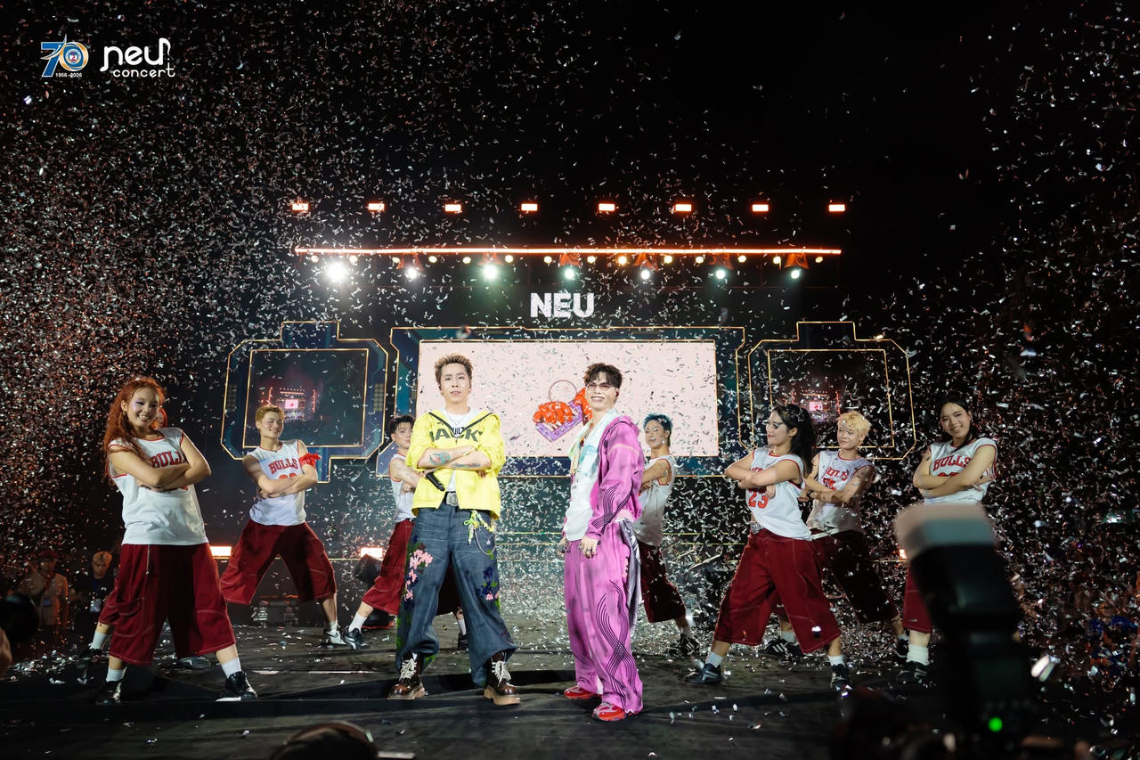 “Move on” phiên bản đặc biệt tại NEU Concert 2026. (Ảnh: BTC)