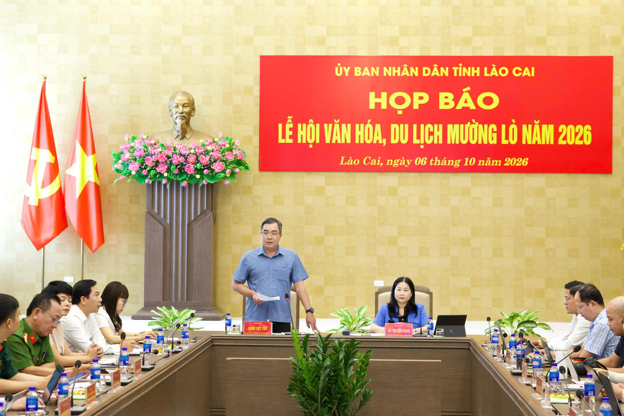 Quang cảnh buổi họp báo (Ảnh: Nguyễn Hải)