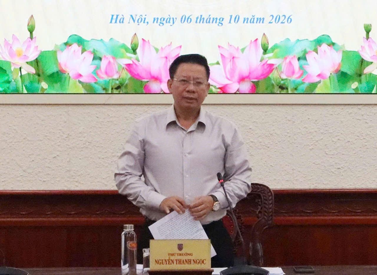 Thứ trưởng Bộ Tư pháp Nguyễn Thanh Ngọc.