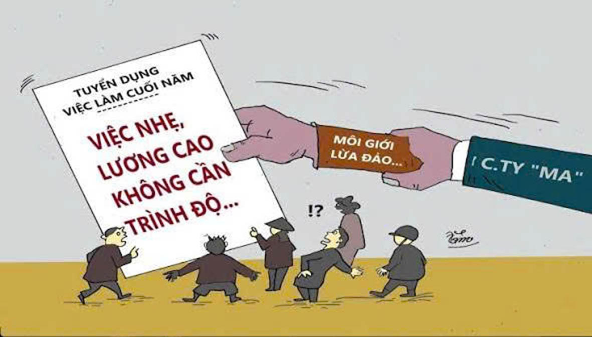 Mức phạt khi quảng cáo, tuyển dụng gian dối để lừa gạt người lao động?