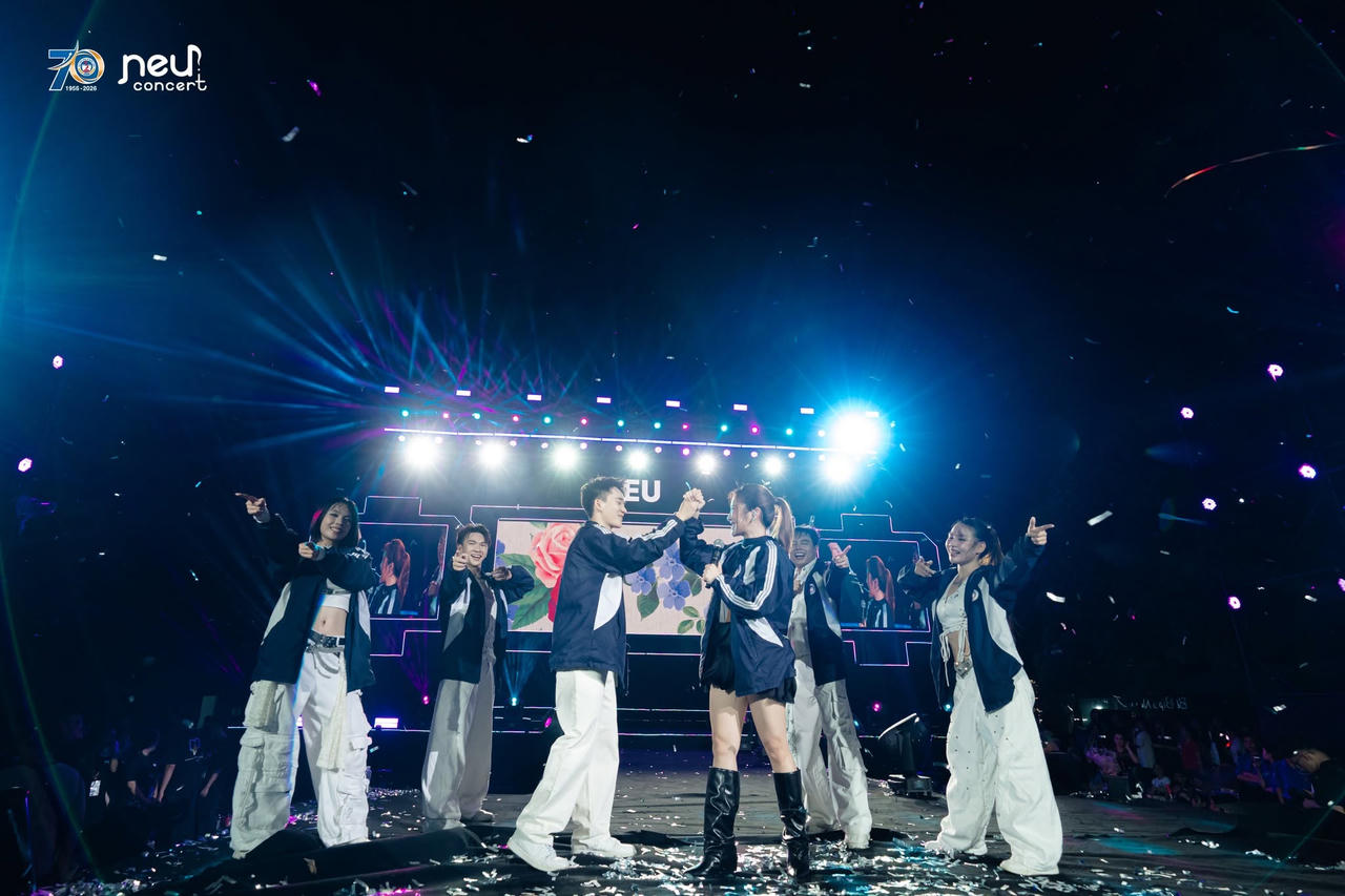 Phiên bản “Em mong” đặc biệt chỉ có tại sân khấu của NEU Concert 2026. (Ảnh: BTC)
