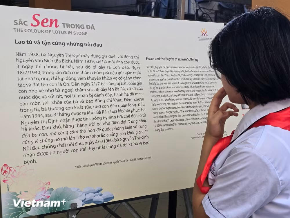 “Sen trong đá: Tâm sáng, lòng son” ca ngợi những người phụ nữ Việt Nam kiên trung
