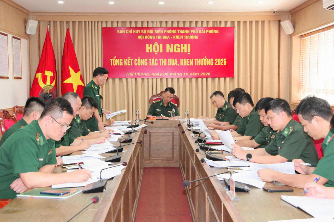 Quang cảnh hội nghị. (ảnh BĐBP)