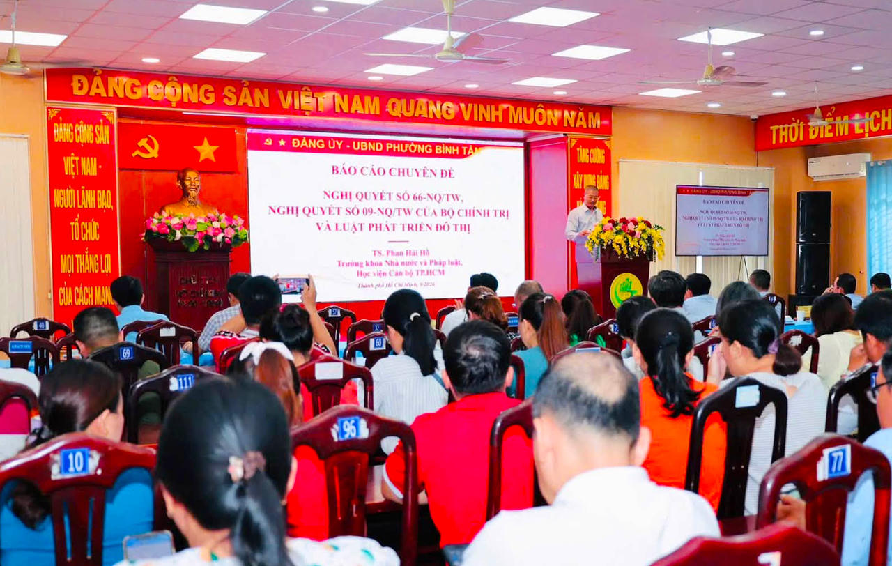 TP Hồ Chí Minh phát động cuộc thi trực tuyến tìm hiểu Hiến pháp, các Nghị quyết và Luật phát triển đô thị