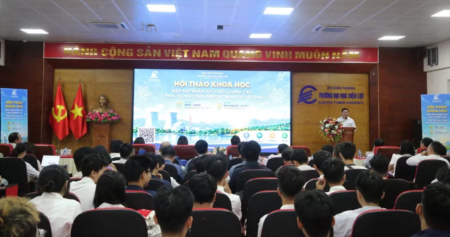 Quang cảnh hội thảo.
