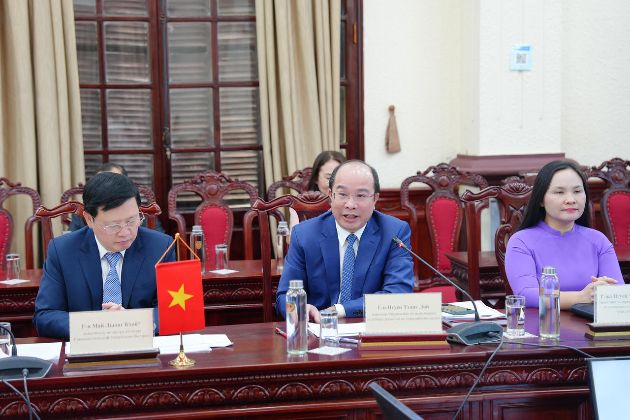 Cục trưởng Cục Quản lý THADS Nguyễn Thắng Lợi phát biểu tại buổi lễ.
