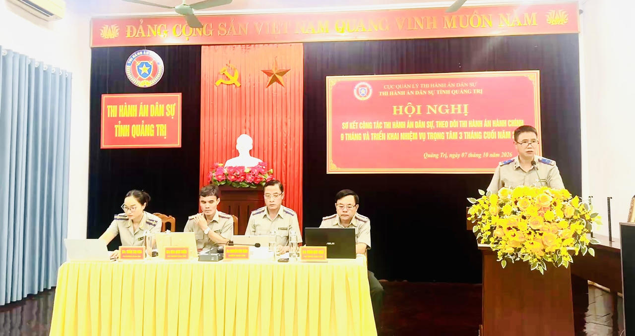 Các đại biểu tập trung đánh giá kết quả công tác THADS 9 tháng năm 2026. (Ảnh: M.T)