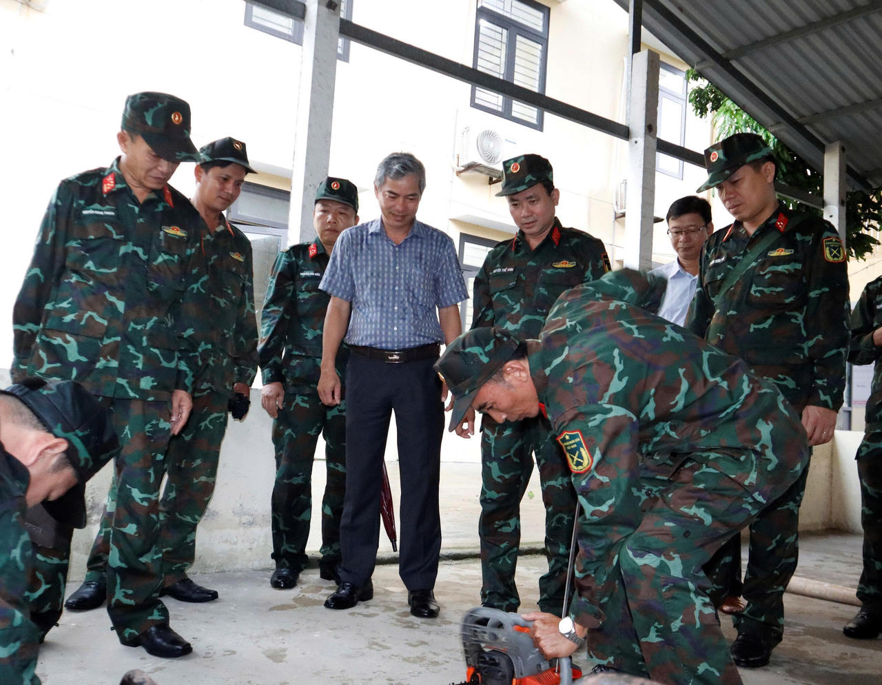 Mưa lớn tại Đà Nẵng, quân đội bố trí lực lượng, phương tiện ứng trực các khu vực xung yếu