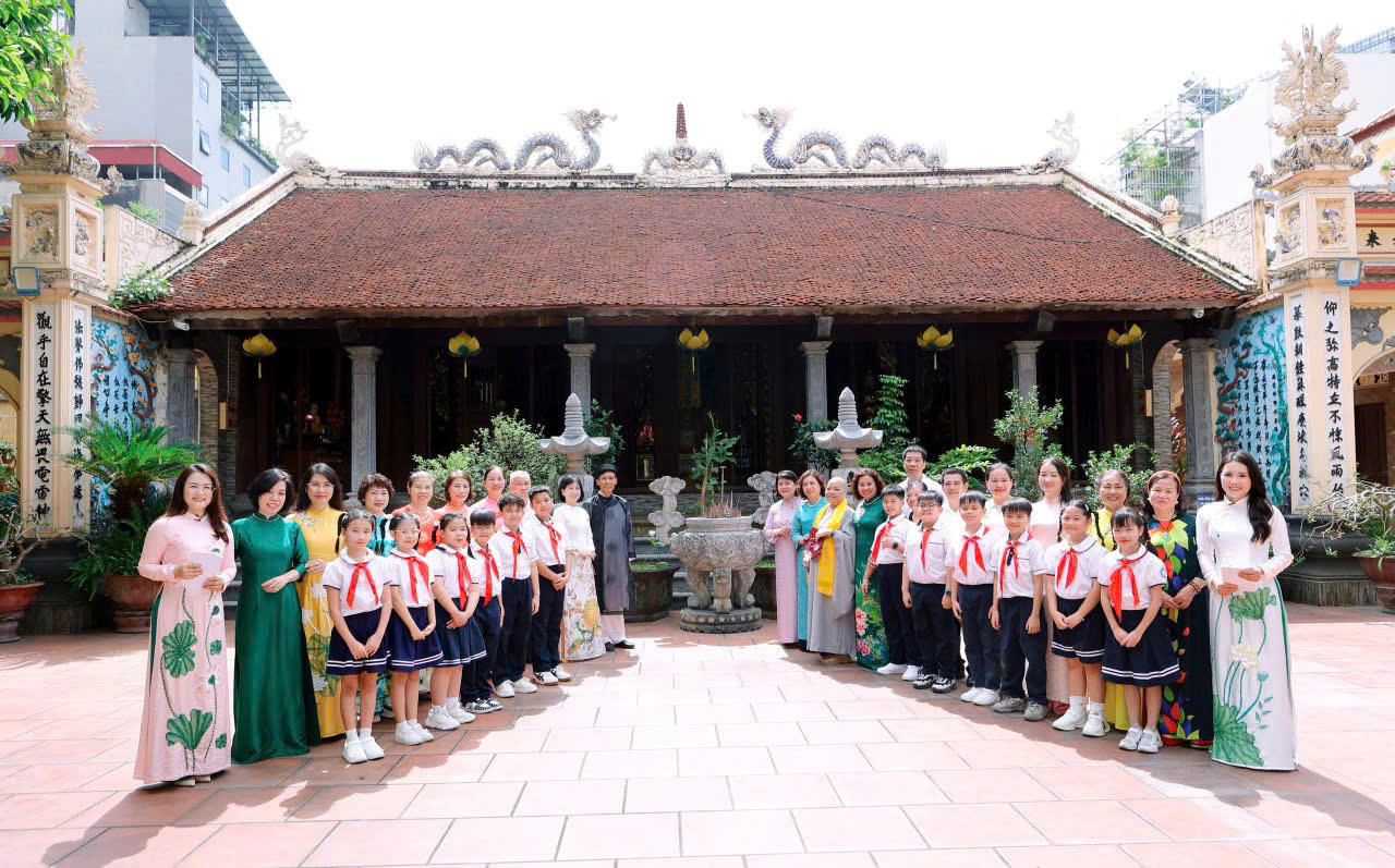 Tiểu học Cầu Giấy B đa dạng hình thức giảng dạy, tăng cơ hội trải nghiệm cho học sinh