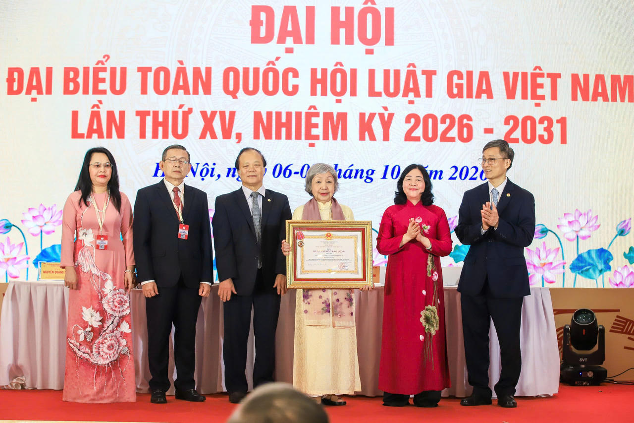 Ông Nguyễn Khánh Ngọc được tín nhiệm bầu giữ chức Chủ tịch Hội Luật gia Việt Nam khóa XV