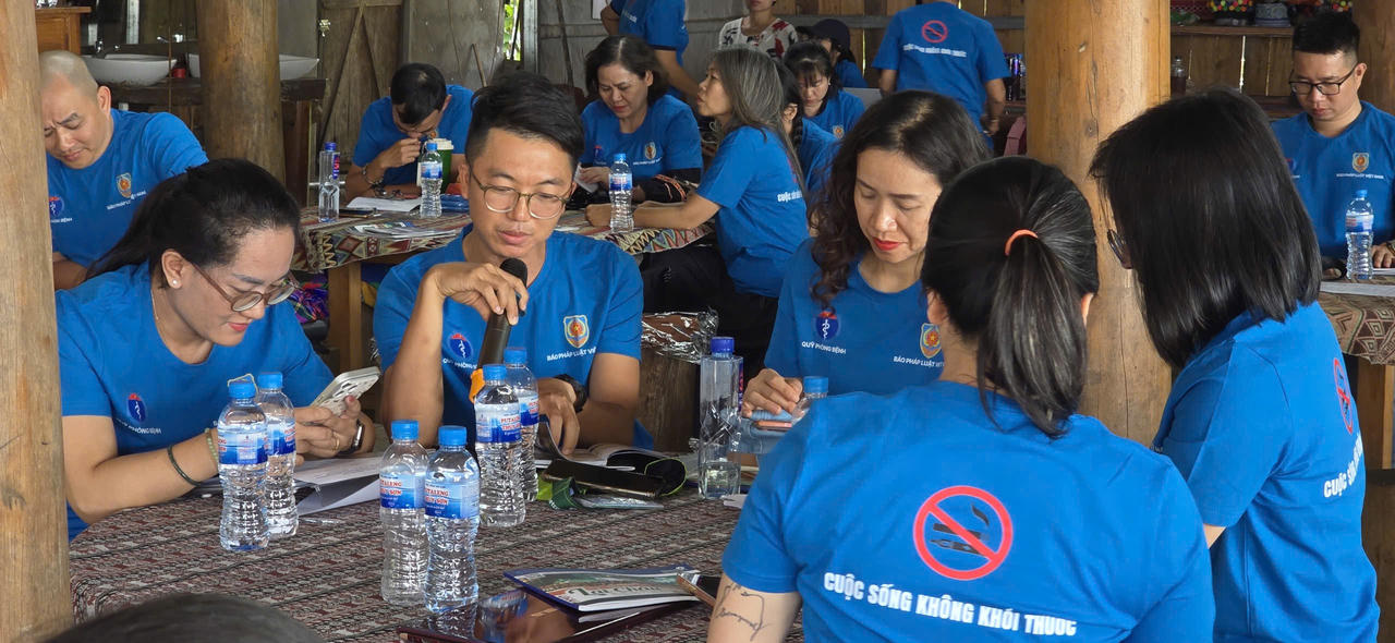 Lan tỏa thông điệp phòng, chống tác hại thuốc lá trên đường chinh phục Pavi