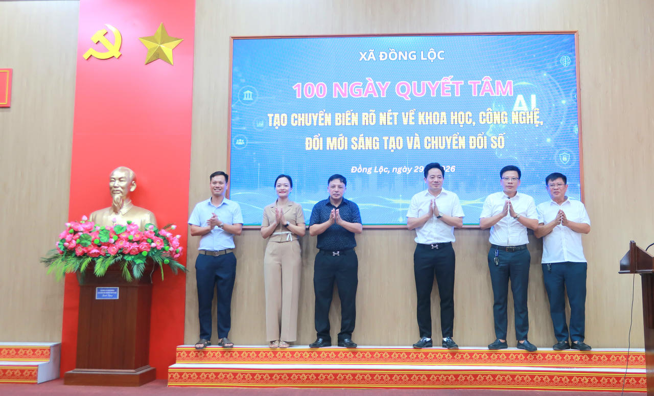Dấu ấn rõ nét về chuyển đổi số ở xã Đồng Lộc