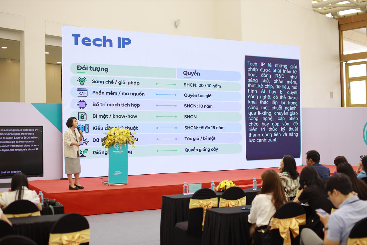 Đây là diễn đàn công nghệ mang đến một góc nhìn mới về bảo tồn và phát triển từ tài nguyên văn hóa (Ảnh: Song Đào).