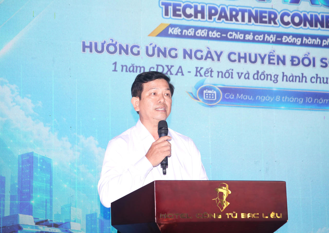 Ông Ngô Hồng Thuận, phát biểu chỉ đạo tại chương trình (Ảnh: T.N).