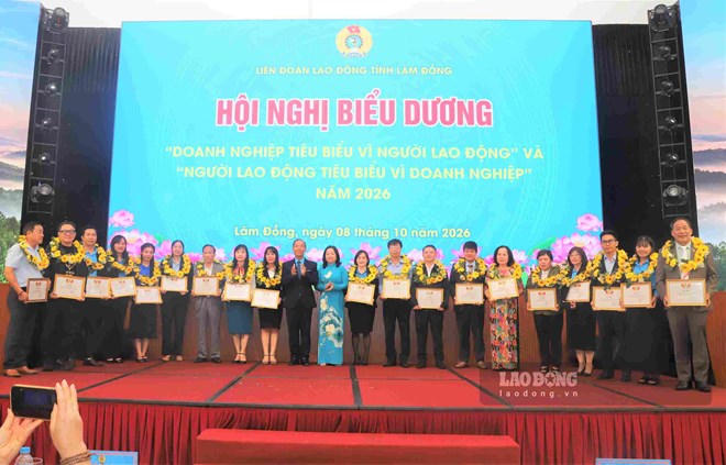 Lâm Đồng: Tôn vinh doanh nghiệp vì người lao động, người lao động vì doanh nghiệp