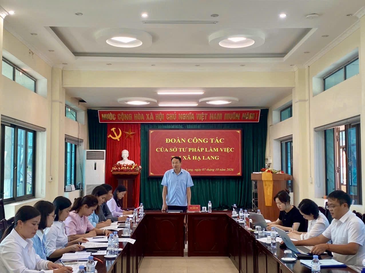 Sở Tư pháp tỉnh Cao Bằng tháo gỡ khó khăn trong công tác tư pháp tại cơ sở
