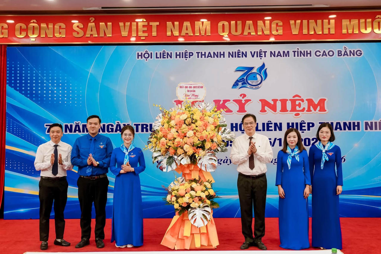 Tự hào 70 năm truyền thống Hội Liên hiệp thanh niên Việt Nam tại Cao Bằng
