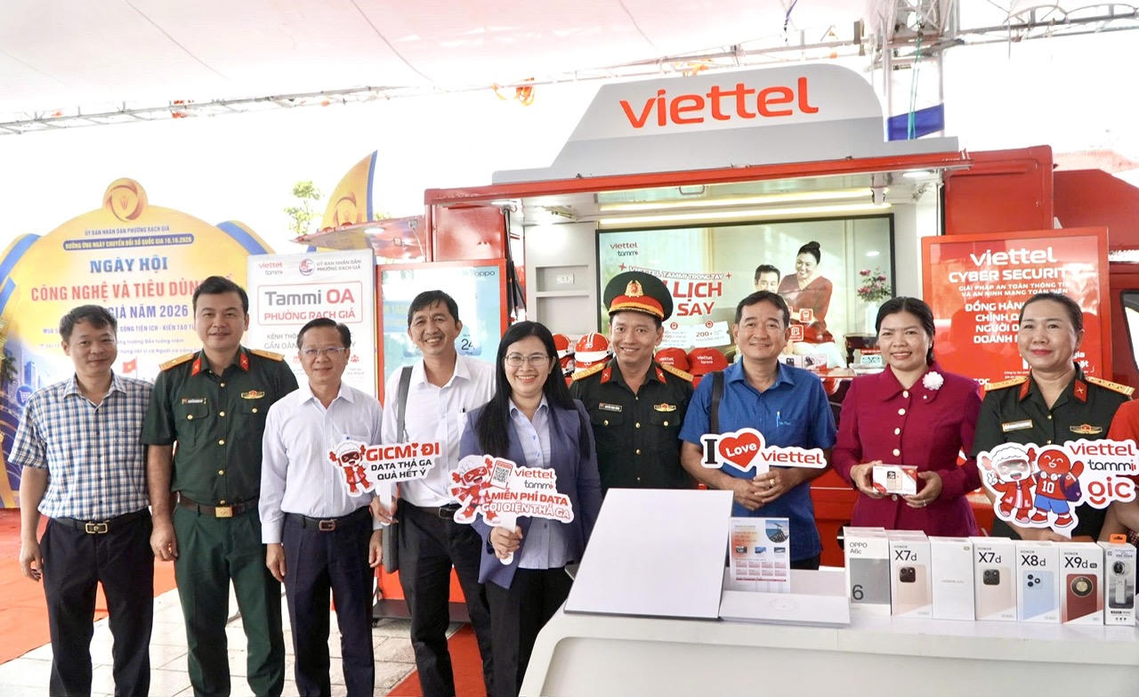 An Giang: Phường Rạch Giá đẩy mạnh chuyển đổi số, xây dựng nền tảng dữ liệu phục vụ người dân