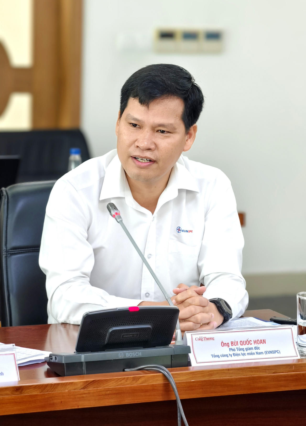 Ông Bùi Quốc Hoan - Phó Tổng giám đốc EVNSPC. Ảnh: EVNSPC