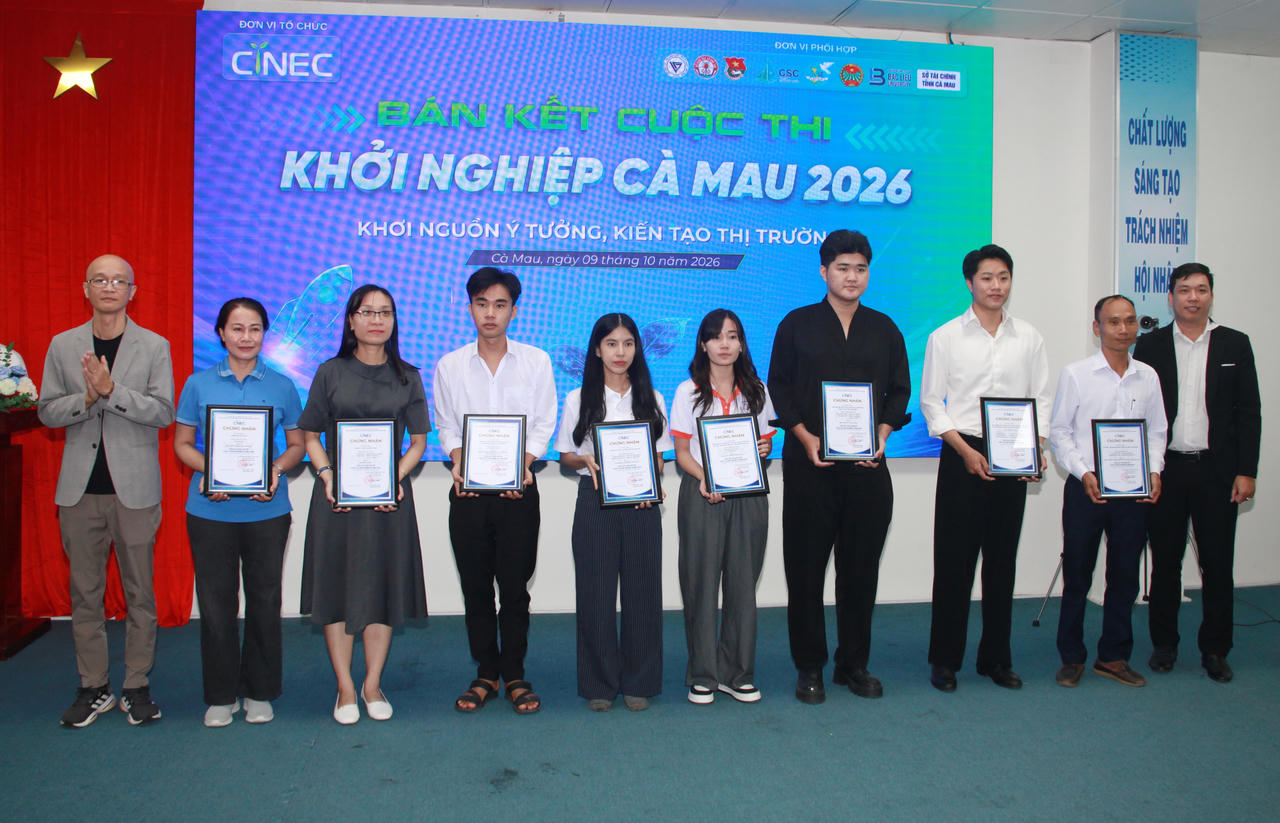 20 ý tưởng khởi nghiệp tranh tài tại Cà Mau