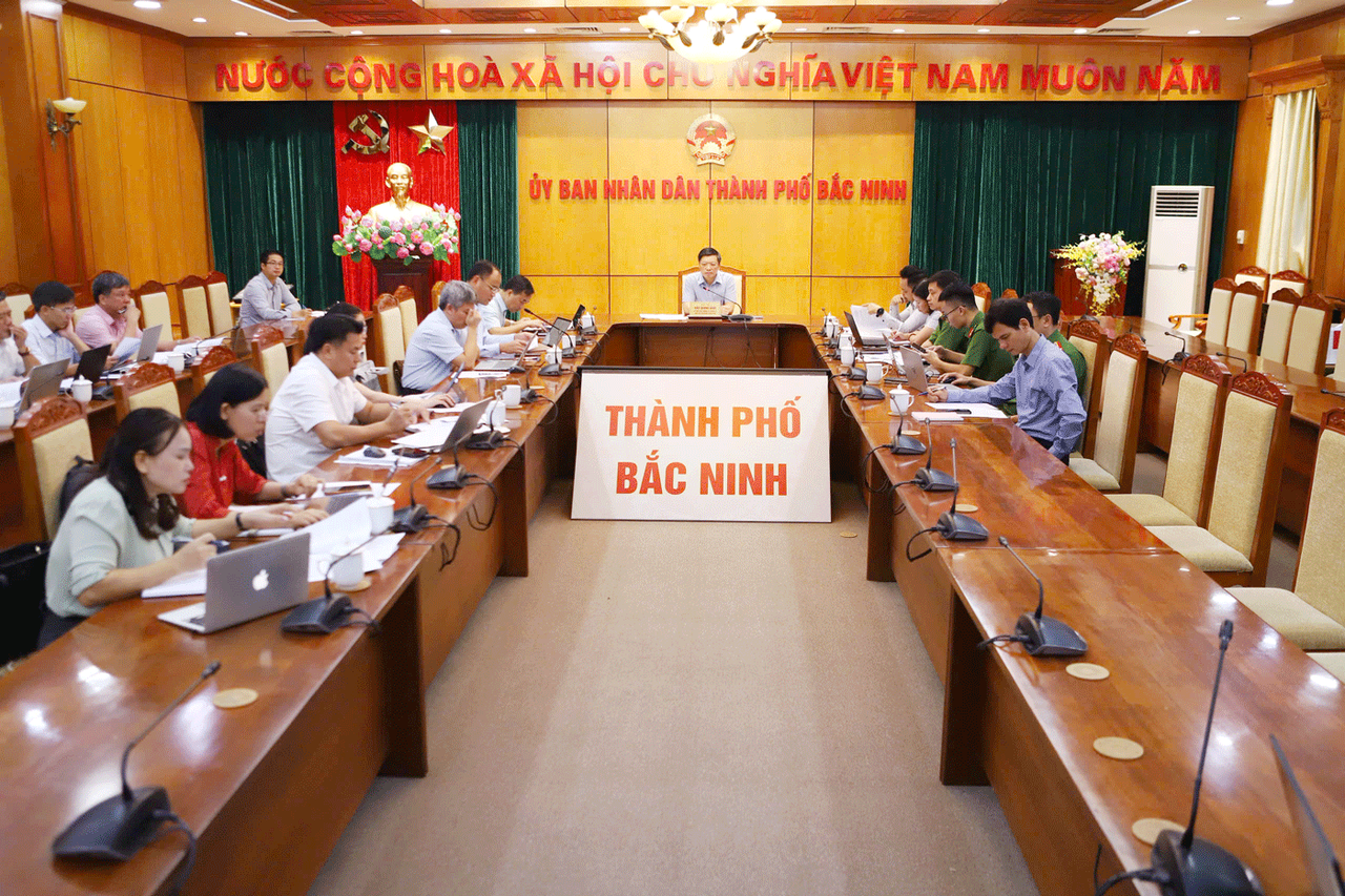 Thành phố Bắc Ninh đẩy nhanh tiến độ hoàn thiện cơ sở dữ liệu đất đai. (Ảnh: N.H)