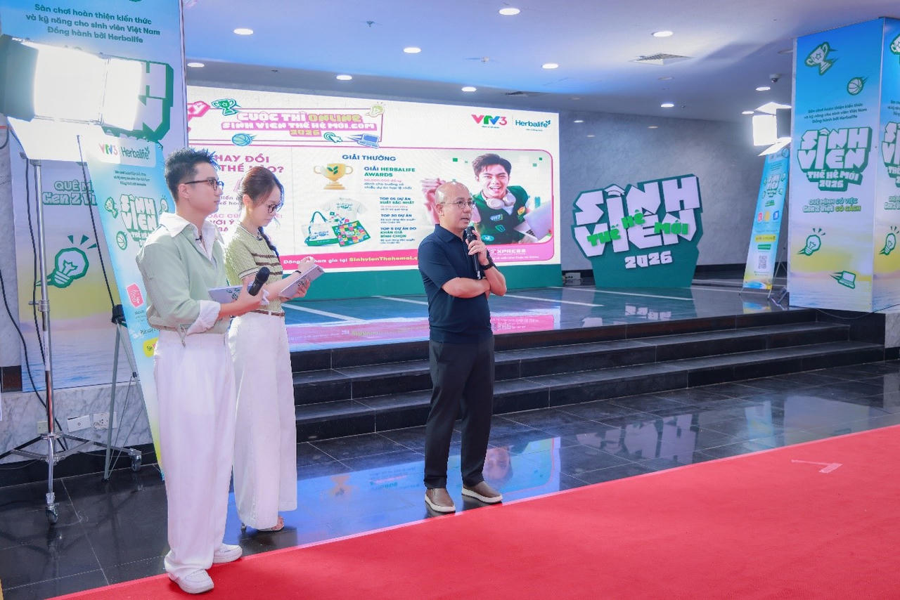 Herbalife Việt Nam đồng hành cùng “Sinh viên Thế hệ Mới 2026”, tiếp sức Gen Z hiện thực hóa ý tưởng